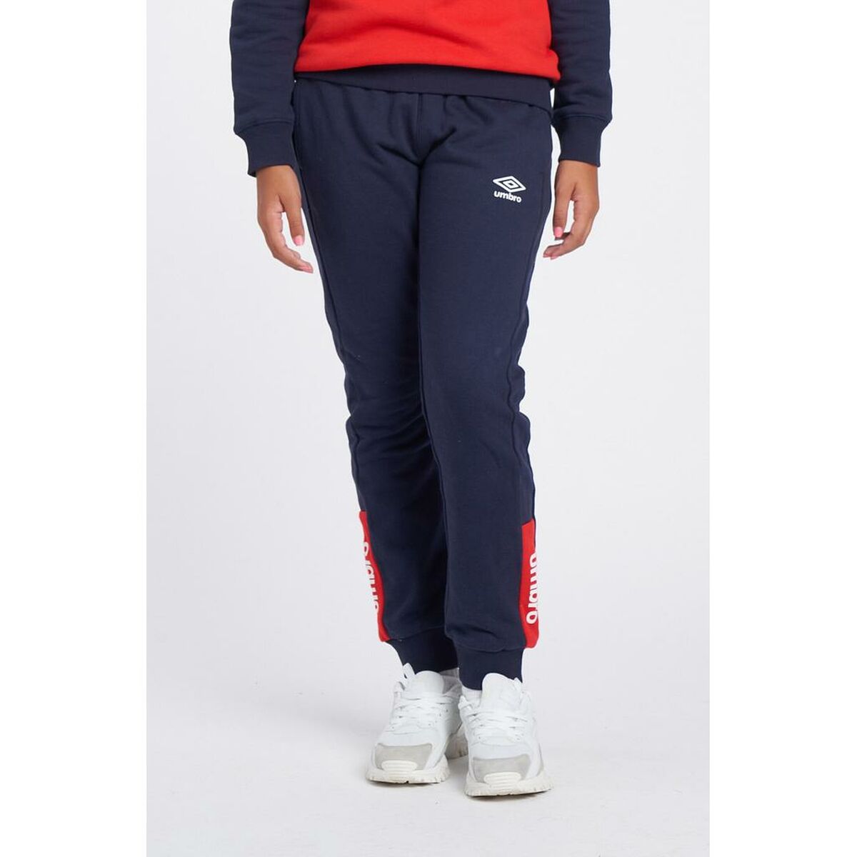Adult's Tracksuit Bottoms Umbro FW 66216U W05  Men Navy Blue/L