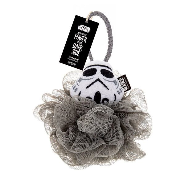 Body Sponge Mad Beauty Star Wars Dark Side White Grey