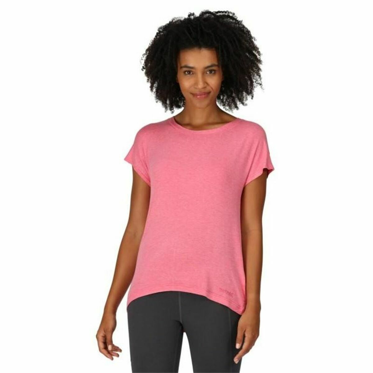Women’s Short Sleeve T-Shirt Regatta Bannerdale Fruit Moutain Pink/M