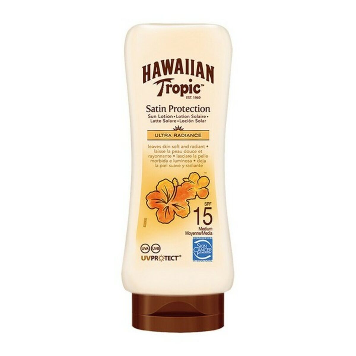 Sun Lotion Satin Protection Ultra Radiance Hawaiian Tropic/Spf 30 - 180 ml