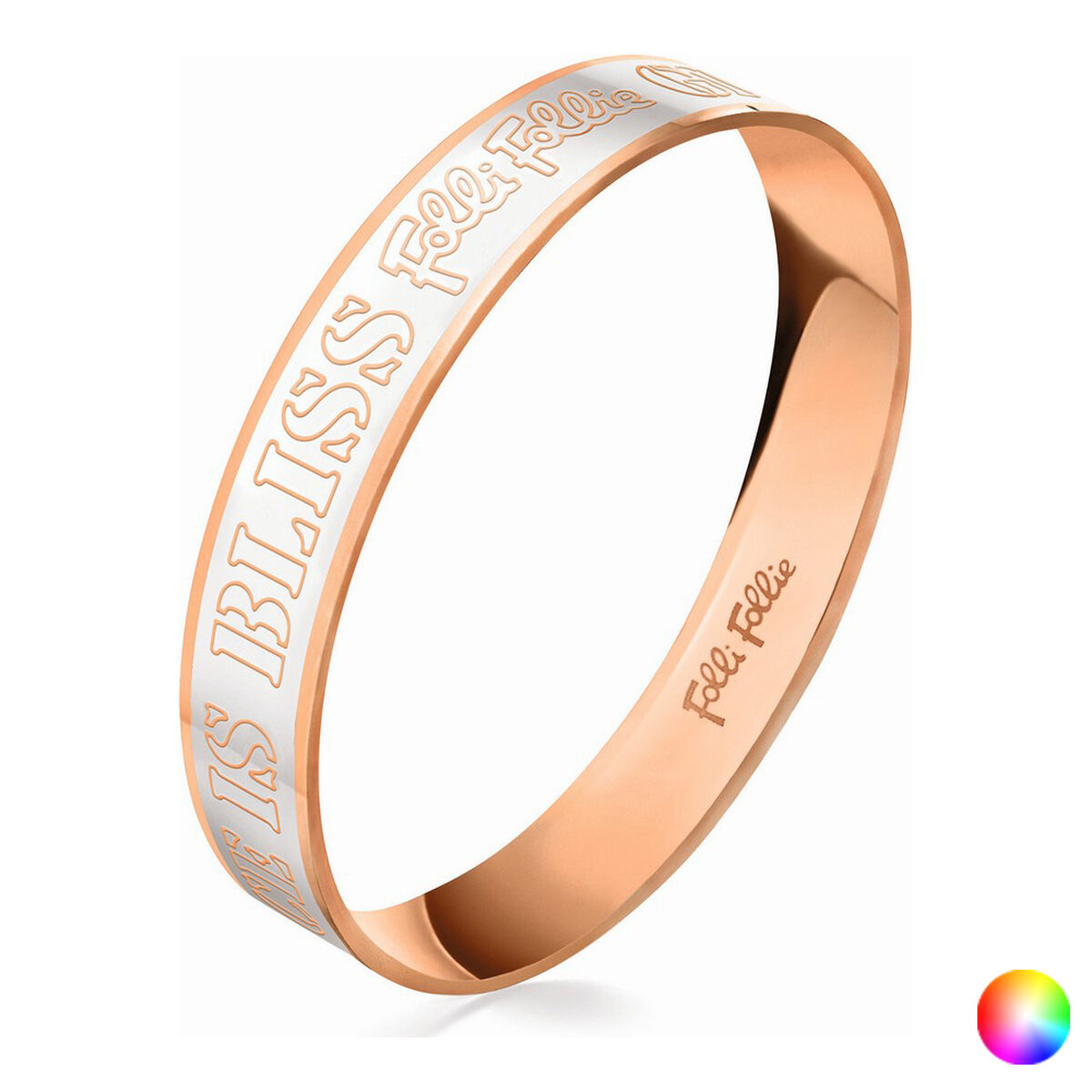 Ladies' Bracelet Folli Follie 3B13T015R 16 cm/White