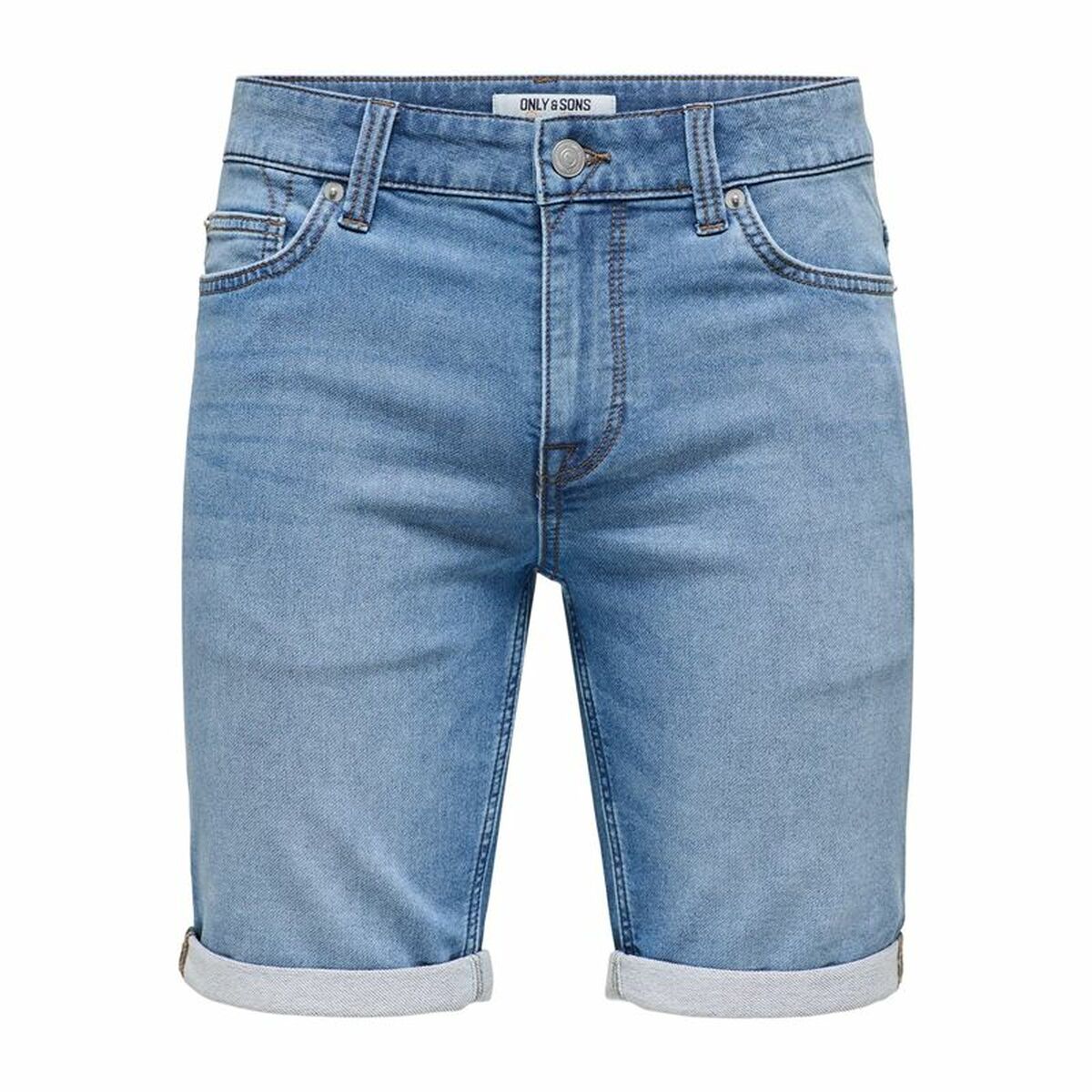 Men's Denim Shorts Only & Sons Onsply 8584 Blue Denim Blue/S