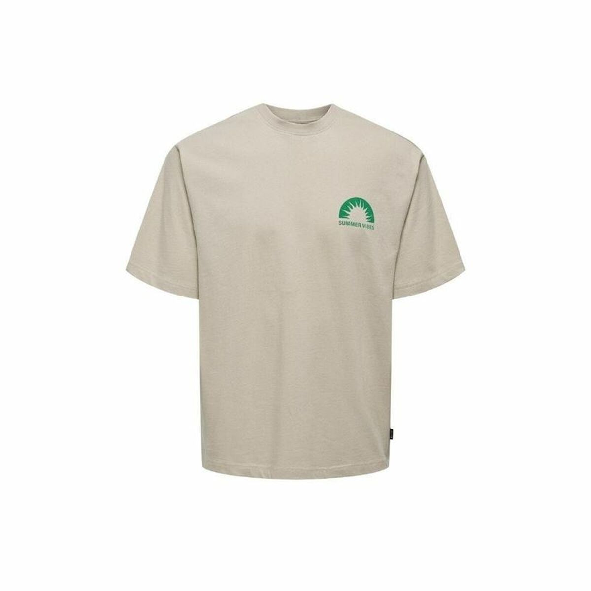 Men’s Short Sleeve T-Shirt Only & Sons Onskasen Rlx Grey/XS