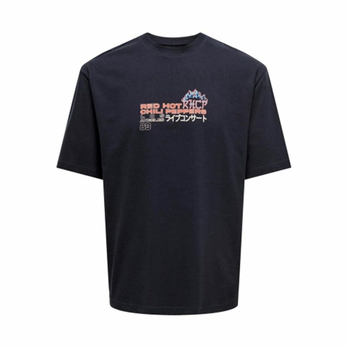 Men’s Short Sleeve T-Shirt Only & Sons Onslooney Rlx Black/M
