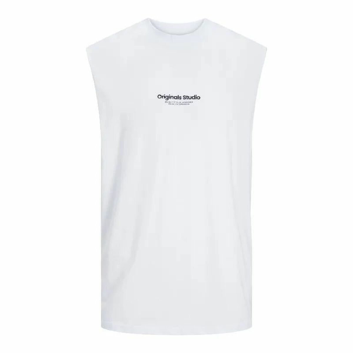 Men's Sleeveless T-shirt Jack & Jones  Jovesterbro White/XL