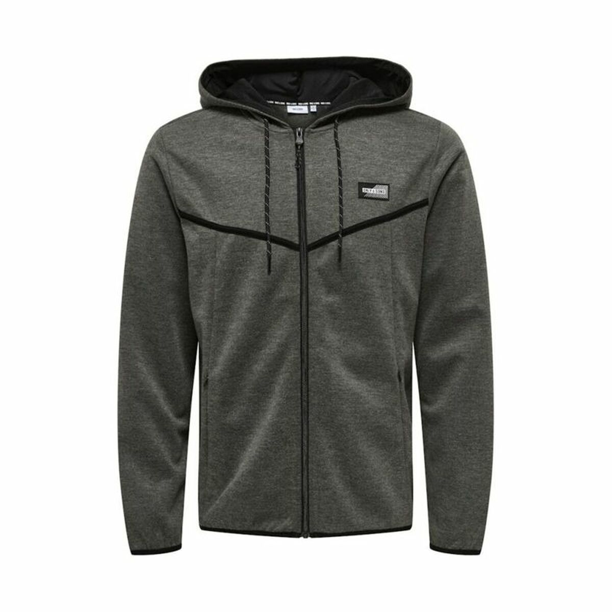 Men's Sports Jacket Only & Sons Regular Grey Dark grey/XS