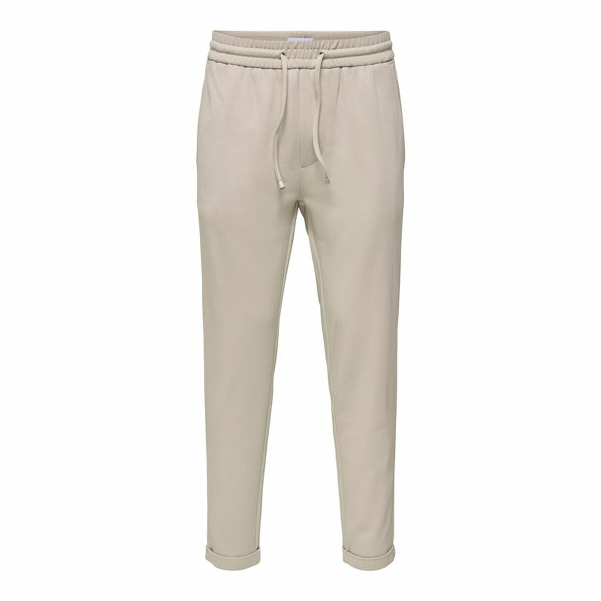 Adult's Tracksuit Bottoms Only & Sons Onslinus Crop Tap 0192 Beige Men/S