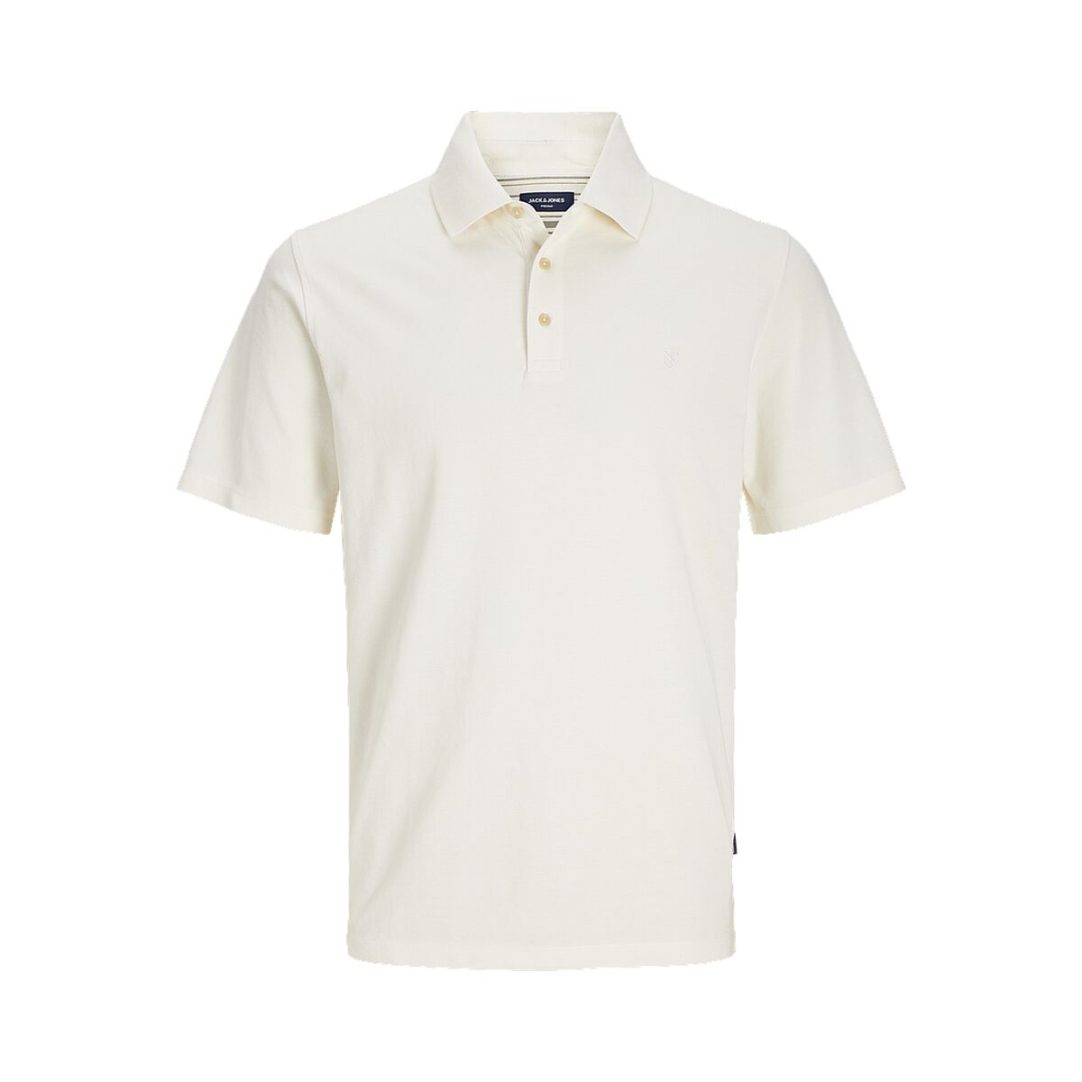Men’s Short Sleeve Polo Shirt Jack & Jones JPRBLUWILLIAM  12257315  White/XL