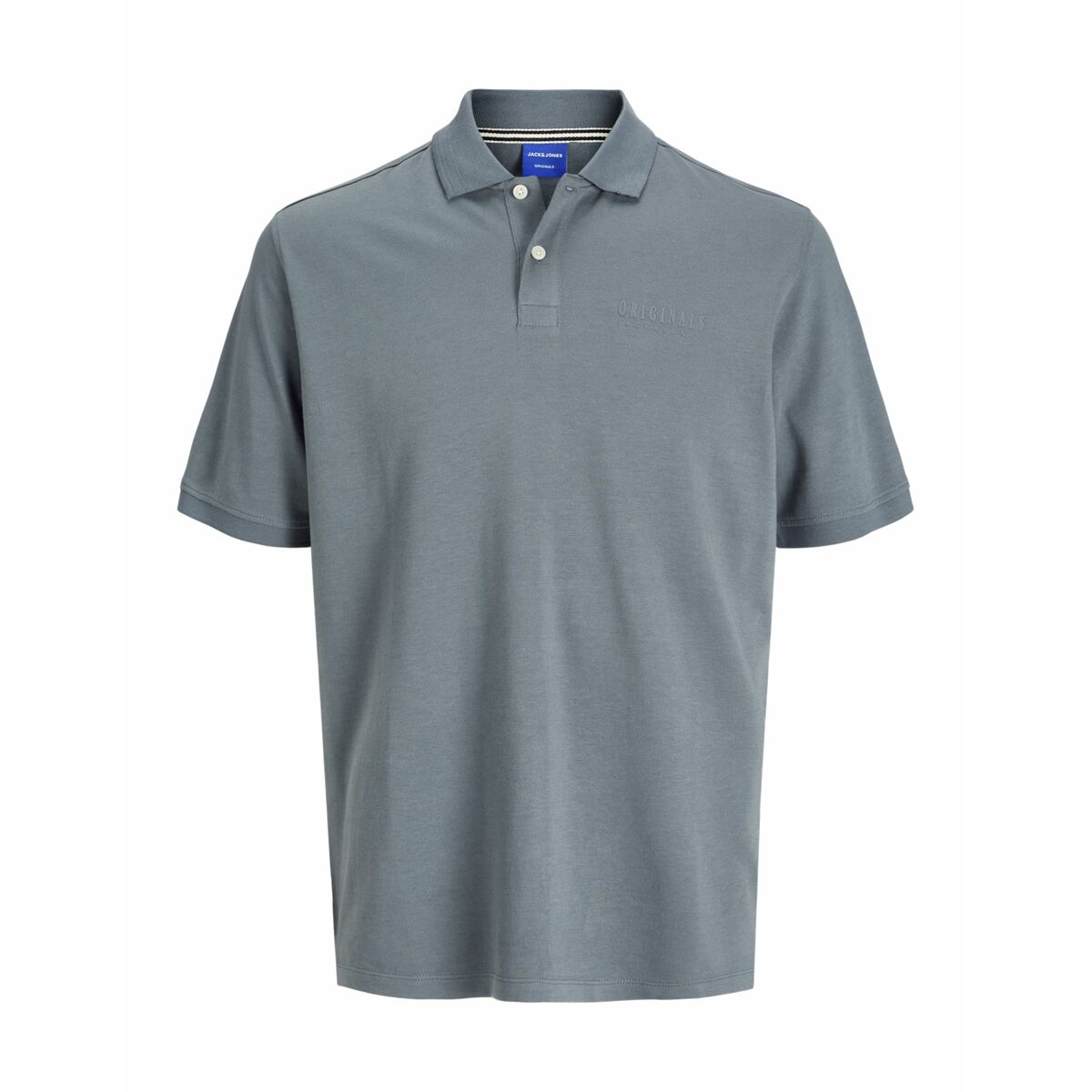 Men’s Short Sleeve Polo Shirt Jack & Jones JORFREDERIKSBERG 12263111 Grey/XL