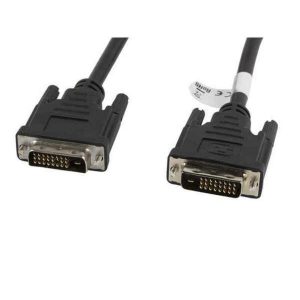 DVI Cable Lanberg Male Plug/Male Plug Black/1.8 m