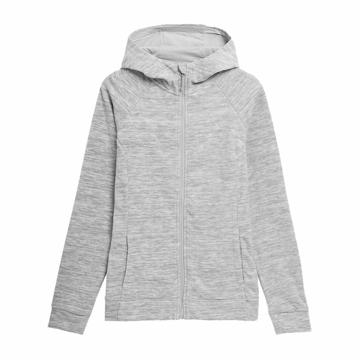 Women’s Hoodie 4F Fleece Grey/2XL