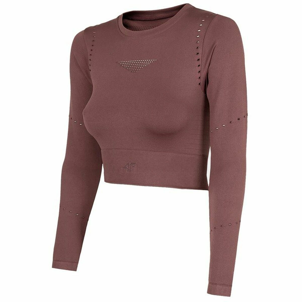 Women’s Sweatshirt without Hood 4F Dark Red/M/L