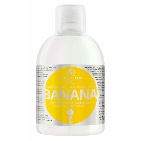 Strengthening Shampoo Kallos Cosmetics Banana 1 L