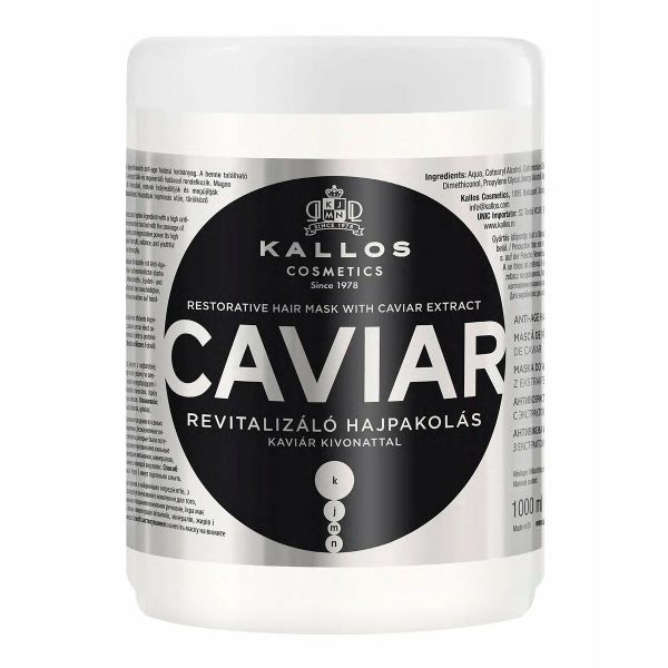 Restorative Hair Mask Kallos Cosmetics Caviar 1 L