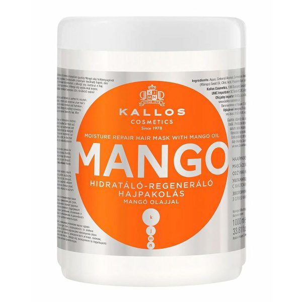 Restorative Hair Mask Kallos Cosmetics Mango 1 L