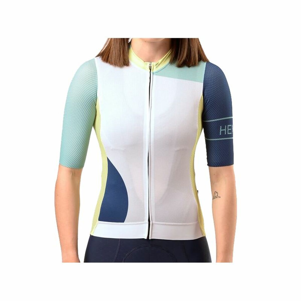 Cycling jersey Hemon Prestiggio White/XS