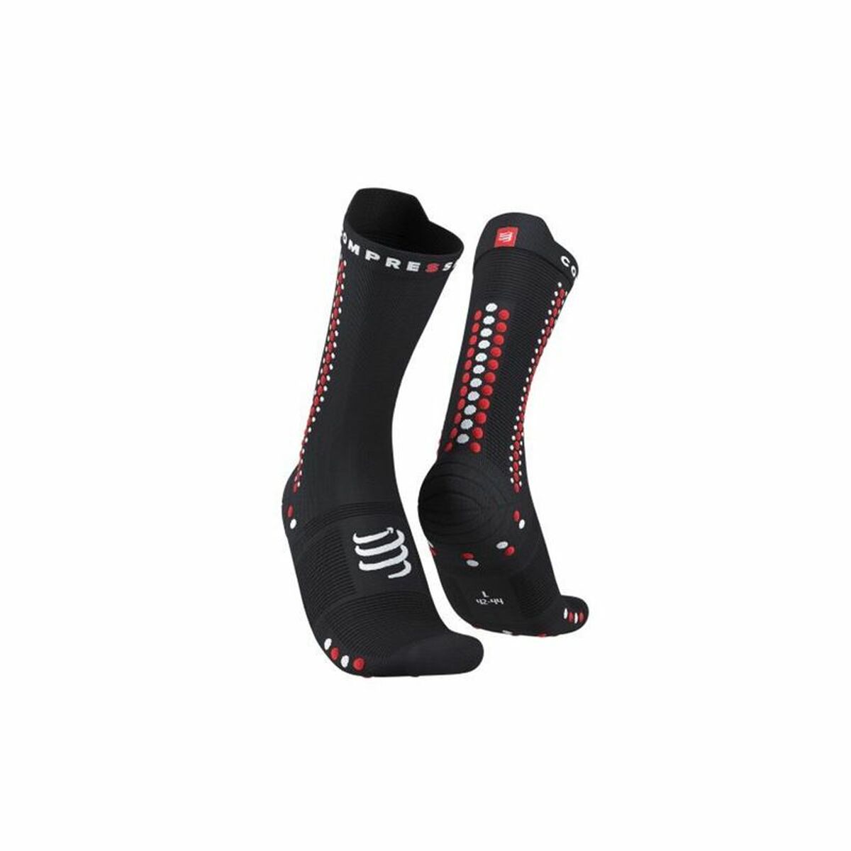 Sports Socks Compressport Pro Racing v4.0 Black/35-38