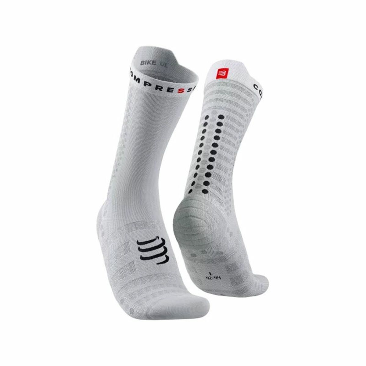 Sports Socks Compressport Pro Racing White/35-38