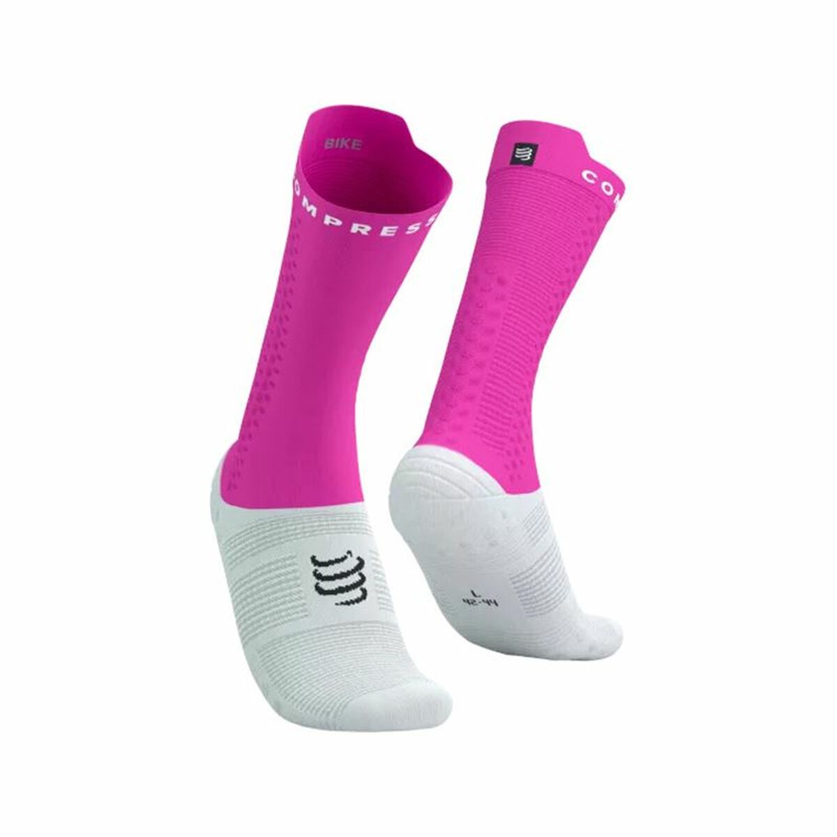 Sports Socks Compressport Pro Racing Dark pink/35-38
