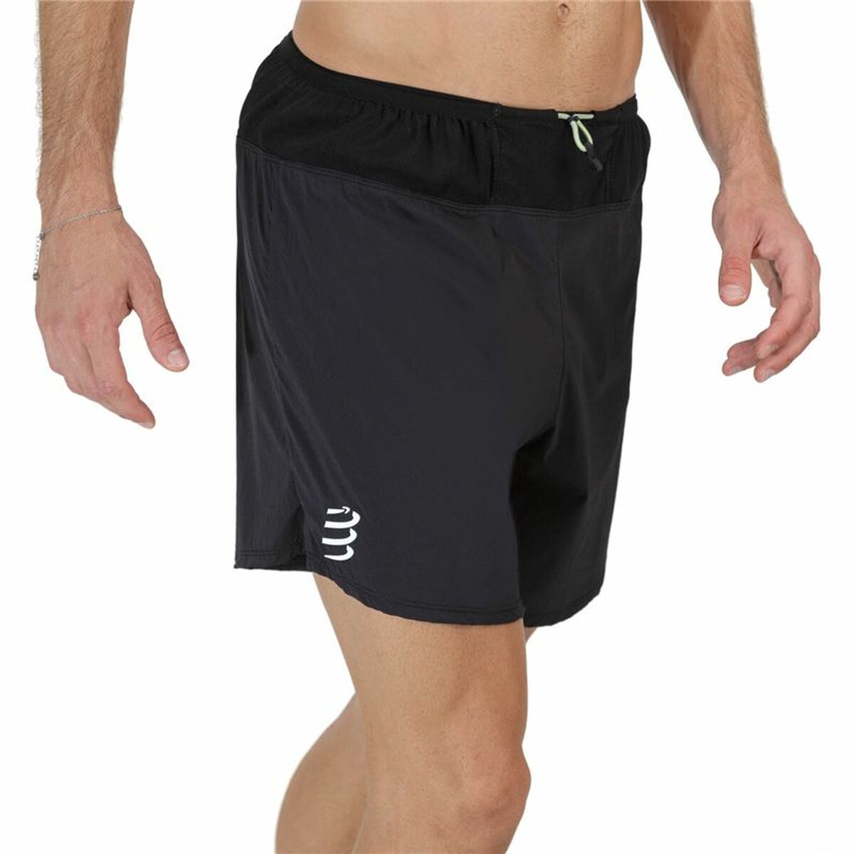 Men's Sports Shorts Compressport Trail Racing Black/L