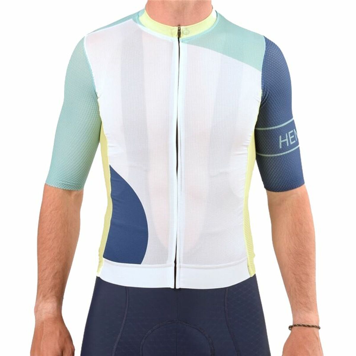 Cycling jersey Hemon Prestiggio White/XL