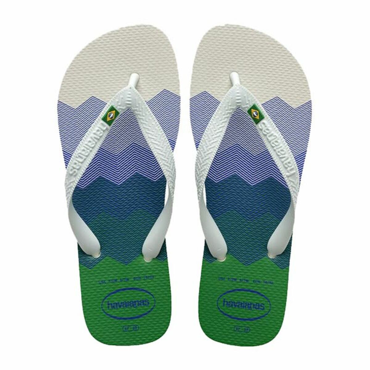 Women's Flip Flops Havaianas Brasil Fresh White/46-47