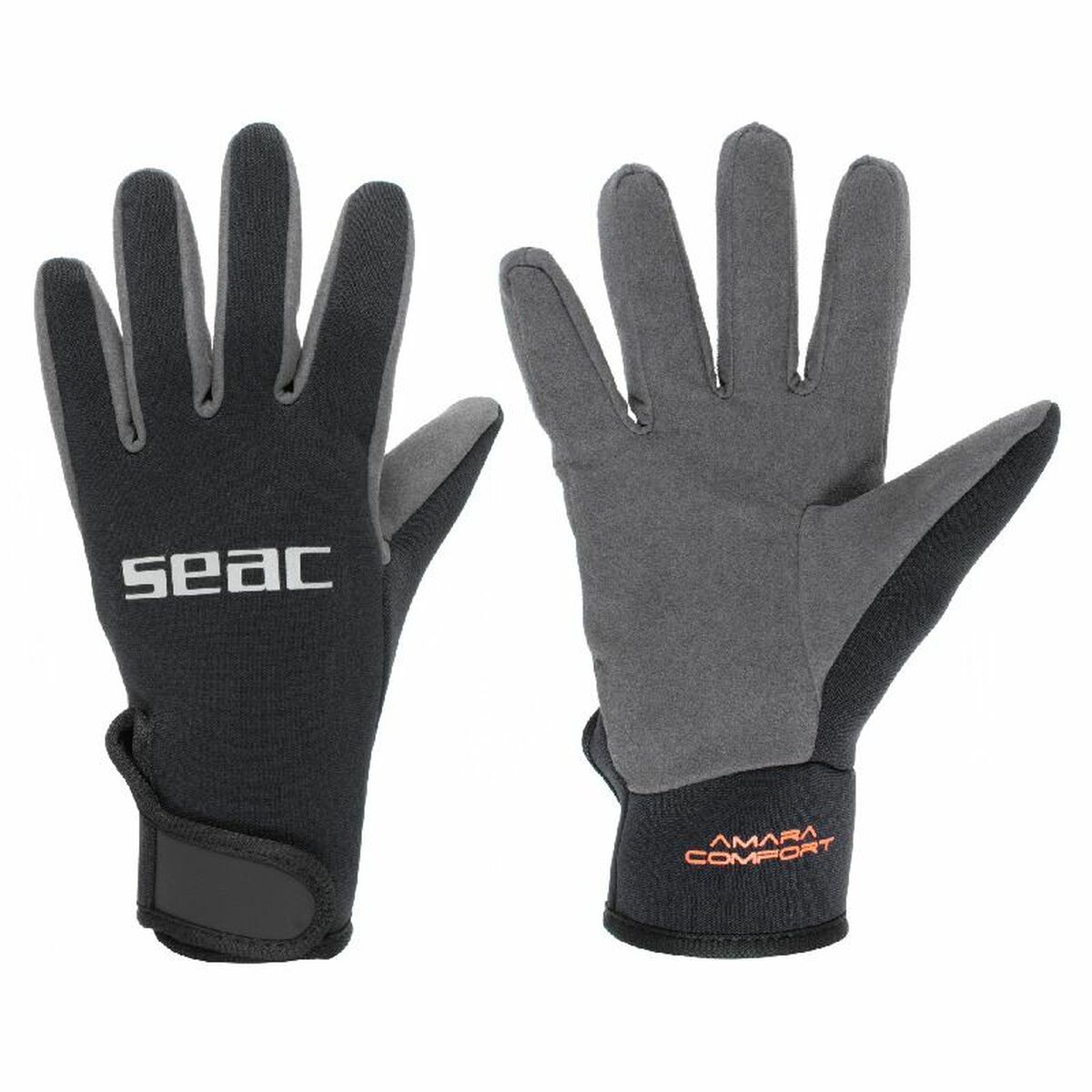 Diving gloves Seac Amara Comfort Black/XL