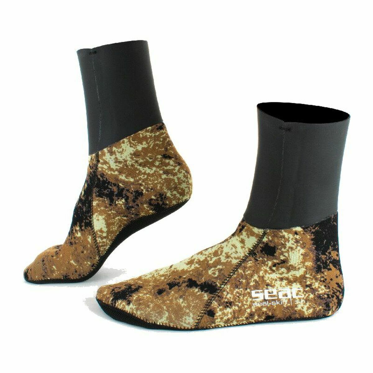 Slippers Seac Seal Skin Black/XL