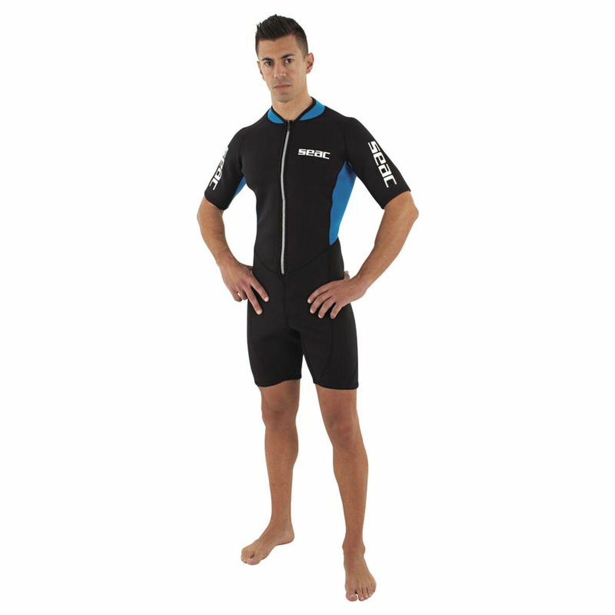 Neoprene Seac Shorty Look 2,5 Mm Black/XL