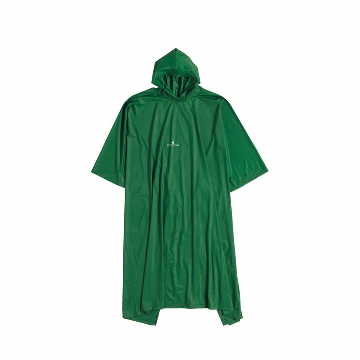 Waterproof Poncho with Hood Ferrino Green (One size)/Single