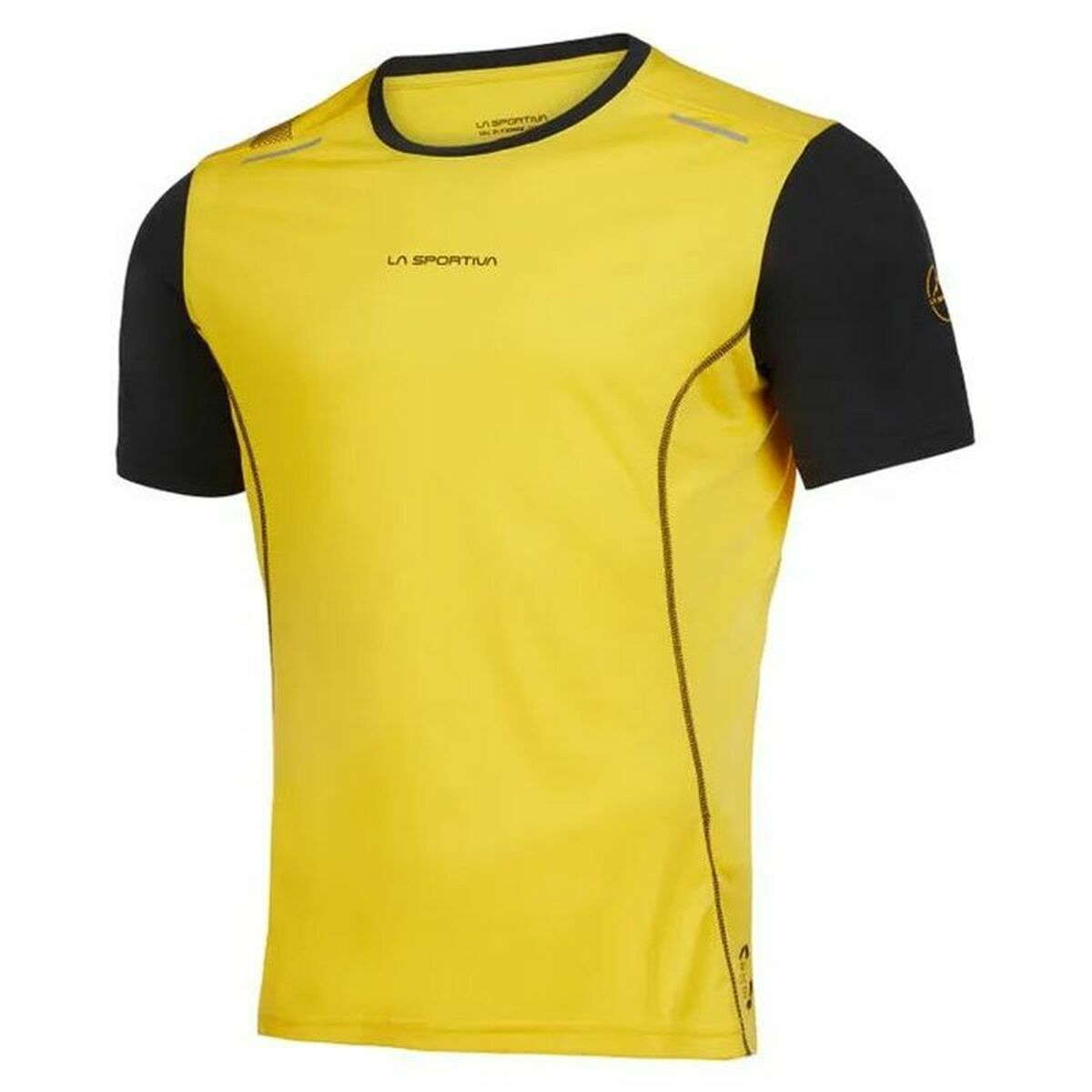 Men’s Short Sleeve T-Shirt La Sportiva Tracer Yellow Black/S