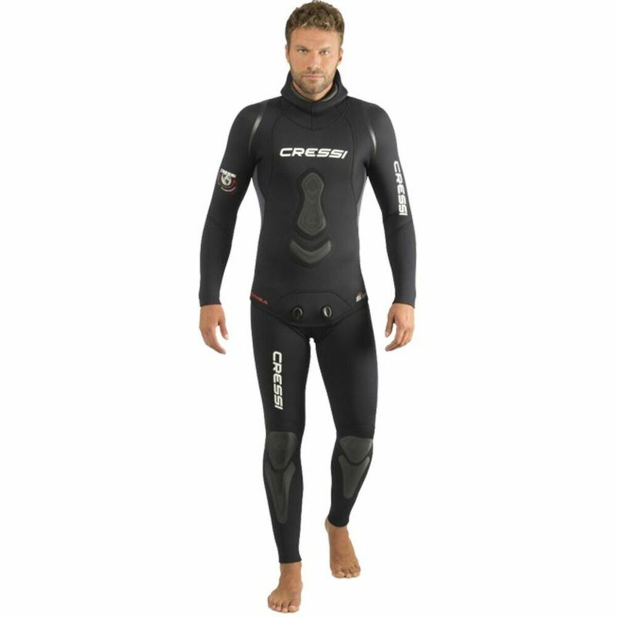 Neoprene Cressi-Sub Apnea Black Unisex/L