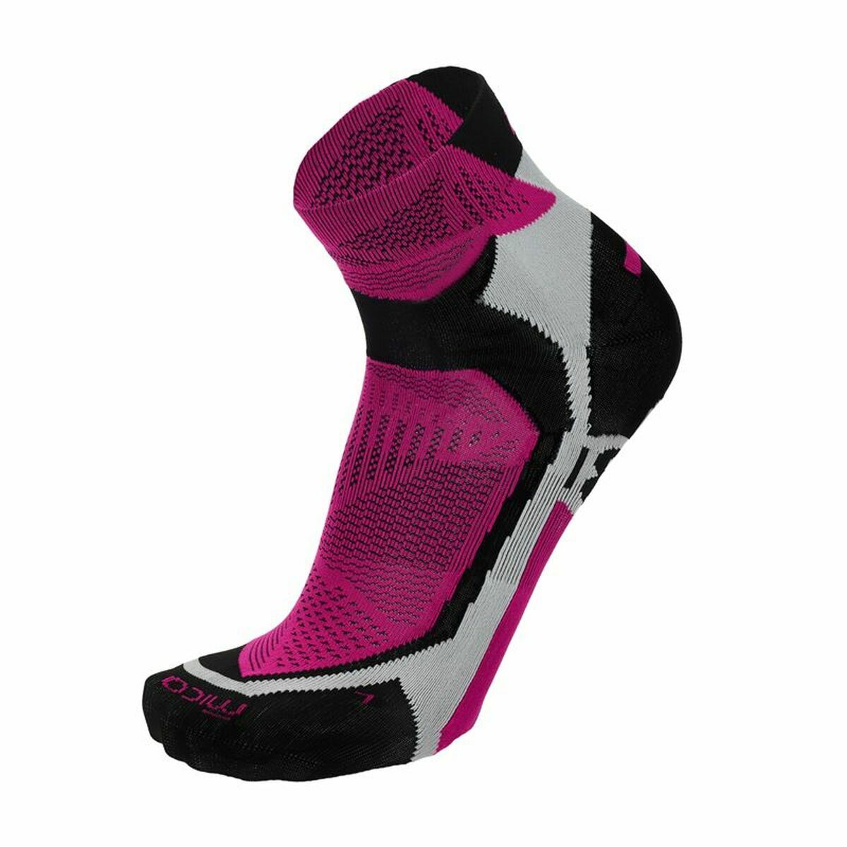 Sports Socks Mico Alza X Light Fuchsia Unisex/S