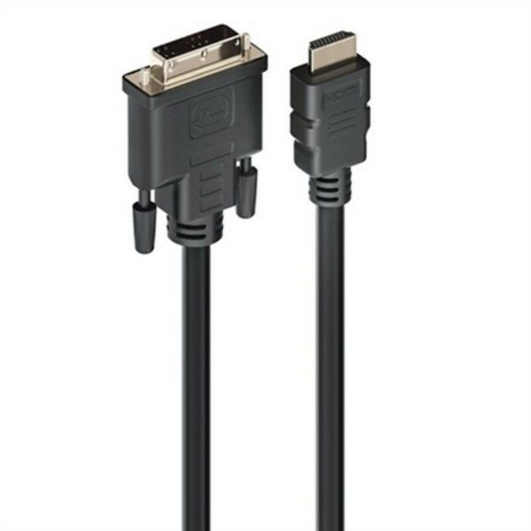 HDMI to DVI Cable Ewent EC1350 Black/3 m