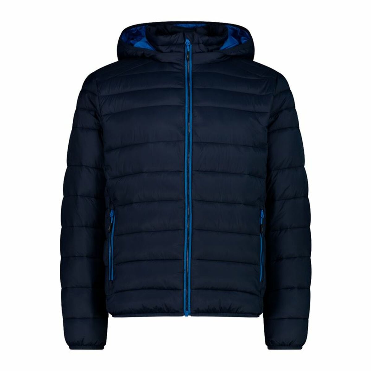 Men's Sports Jacket Campagnolo Snaps Blue Black/XXL