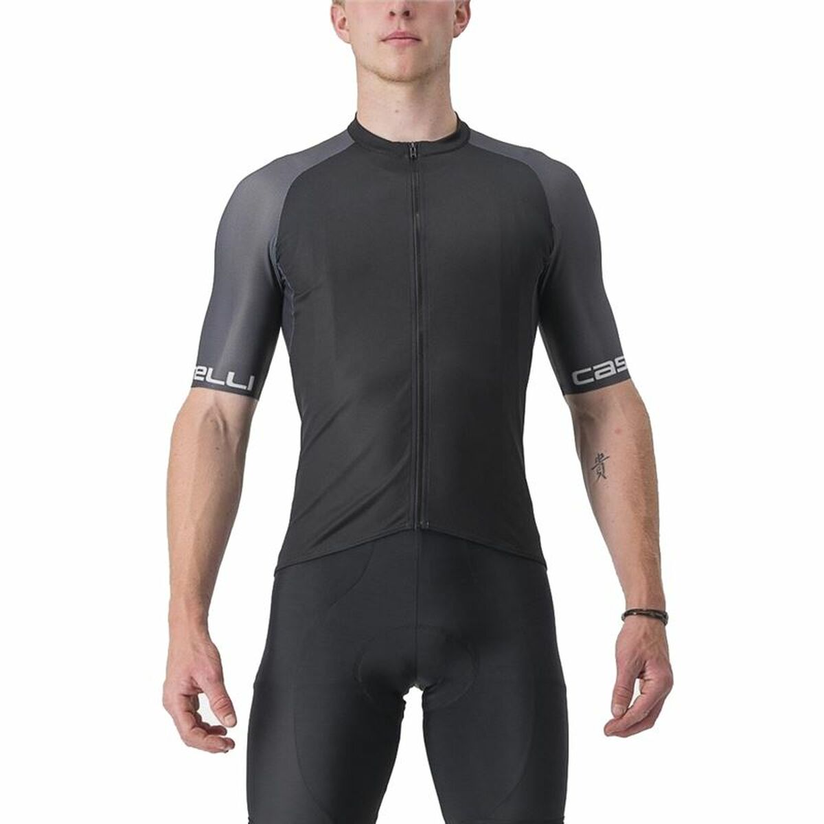 Cycling jersey Castelli Entrata Vi Black/L