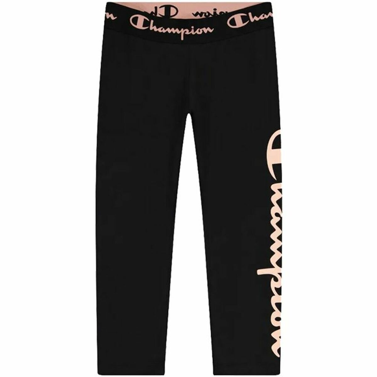 Sport leggings for Women Champion Quick-Dry Script Logo Crop Black/XS