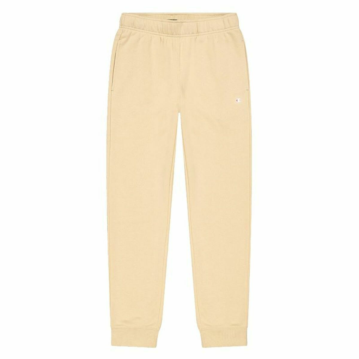 Adult's Tracksuit Bottoms Champion Rib Cuff Beige Men/S