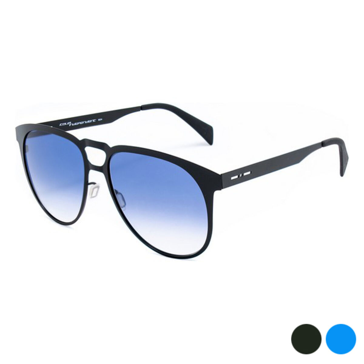 Men's Sunglasses Italia Independent Ø 55 mm/Black