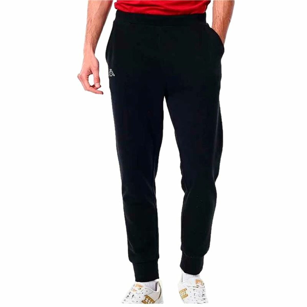 Adult's Tracksuit Bottoms Kappa Zants Korporate Black Men/L