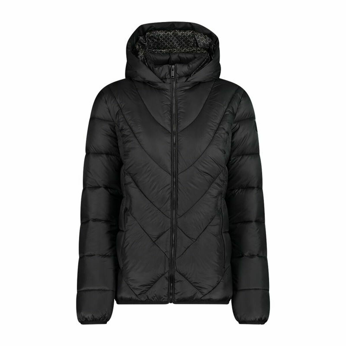 Women's Sports Jacket Campagnolo Snaps Black/L