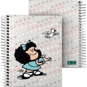 Notebook Mafalda Bird Multicolour A6 100 Sheets