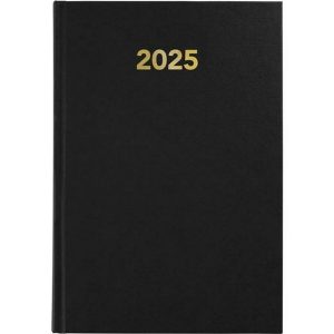 Diary Grafoplas Baviera Black A5 14,8 x 21 cm 2025