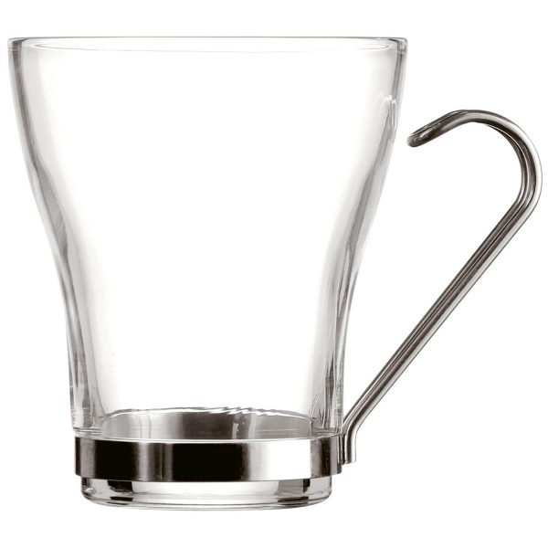 Tea and coffee cup Quid Supreme Transparent 250 ml 3 Pieces
