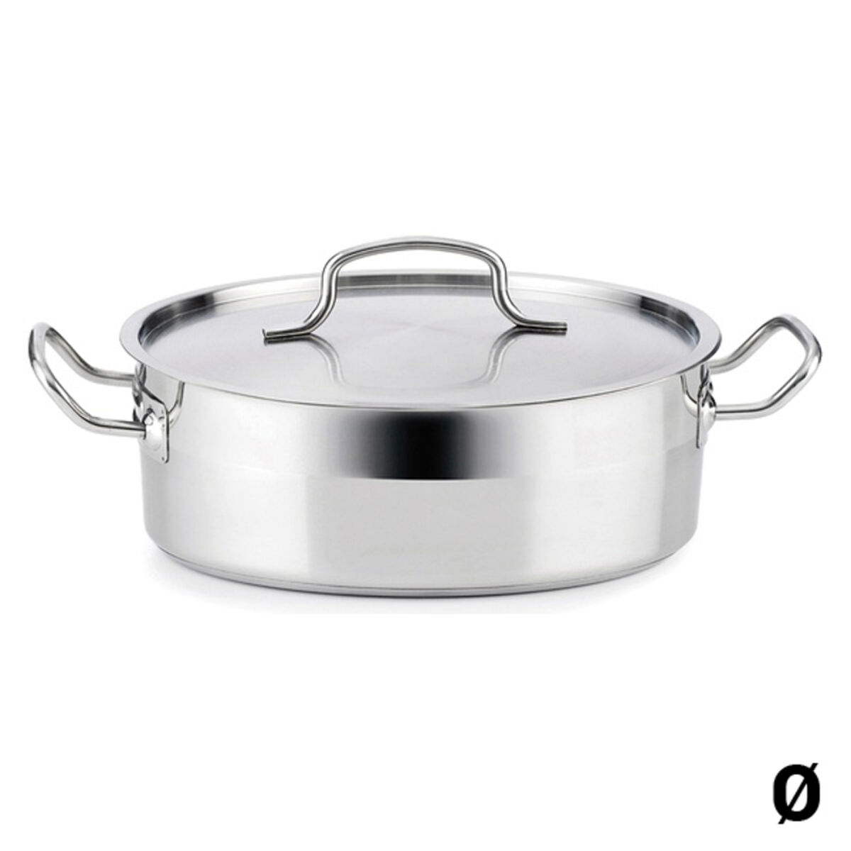 Casserole Quid Azzero Stainless steel/24 x 6 cm
