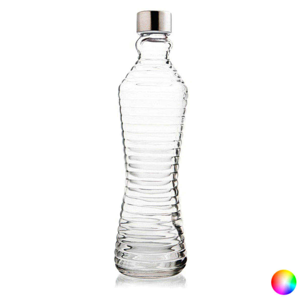 Bottle Quid Line Glass 1 L/Green