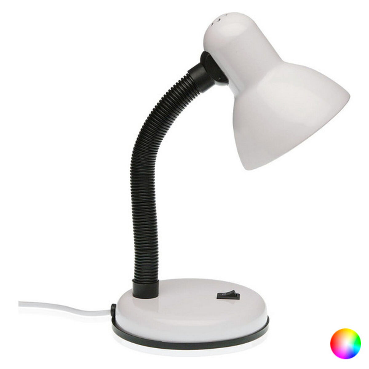Desk lamp Versa Metal 13 x 30 x 15 cm/Black