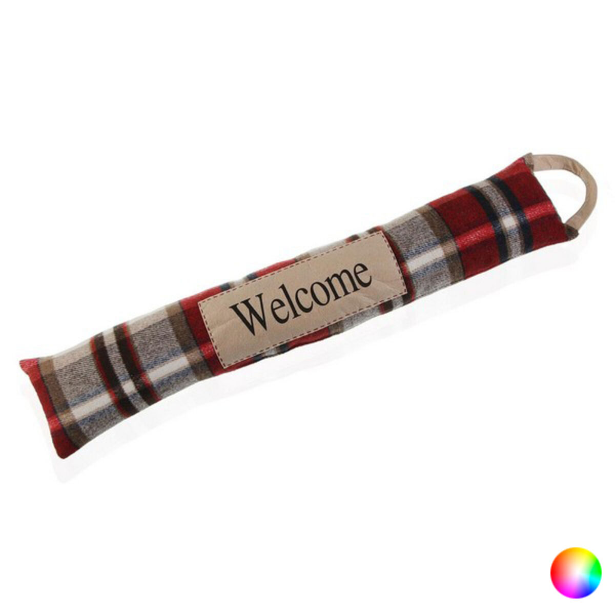 Door stop Welcome Versa Streched Textile 7 x 15 x 83 cm/Red