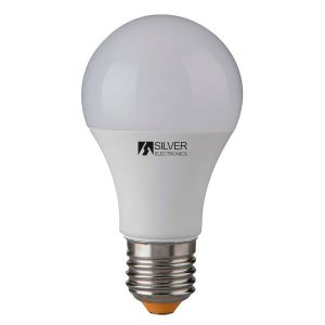 Spherical LED Light Bulb Silver Electronics 980927 E27 10W Warm light 10 W/3000K