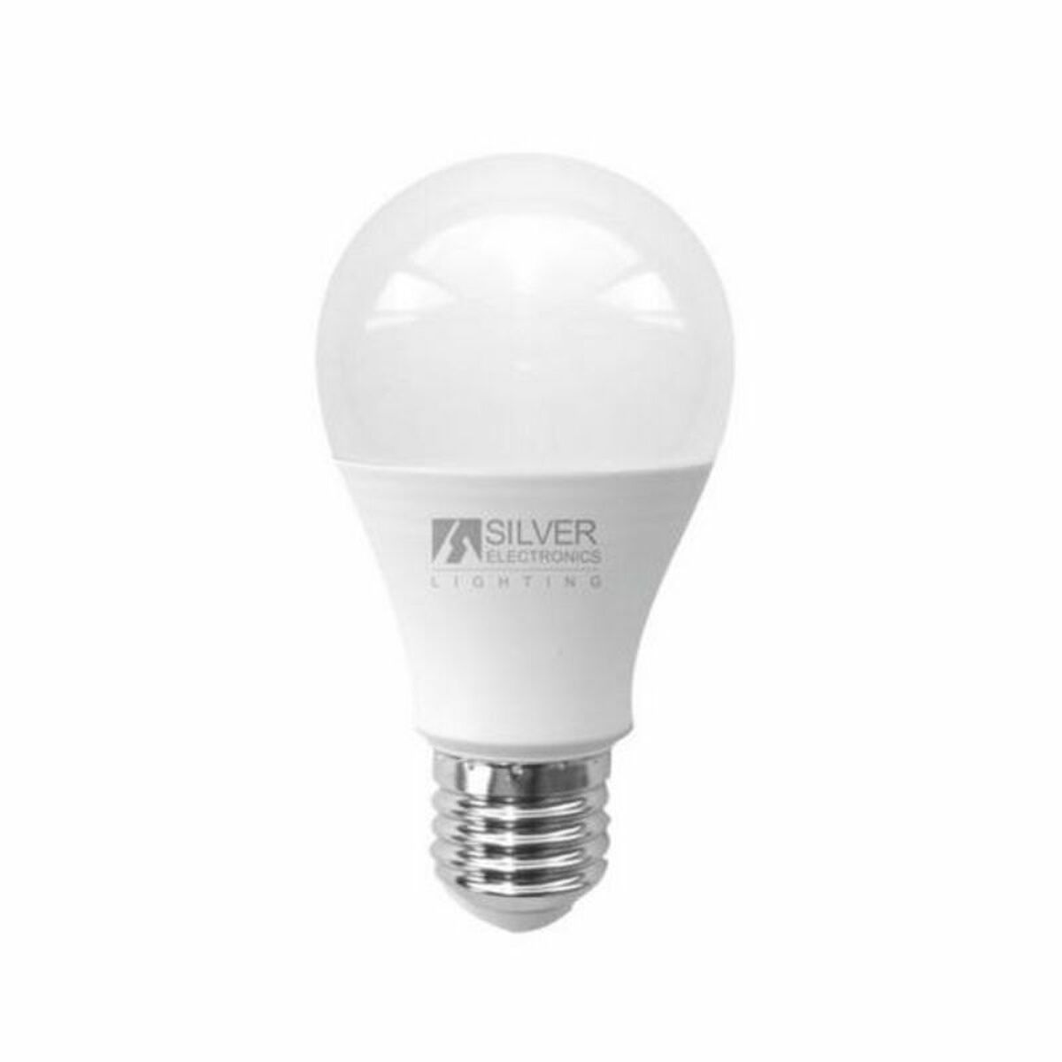Spherical LED Light Bulb Silver Electronics ECO E27 15W White light/3000K